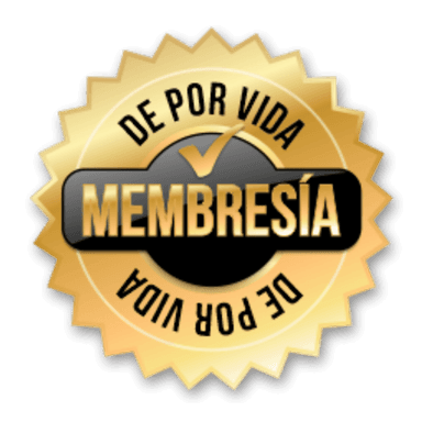 Sello de membresia de por vida